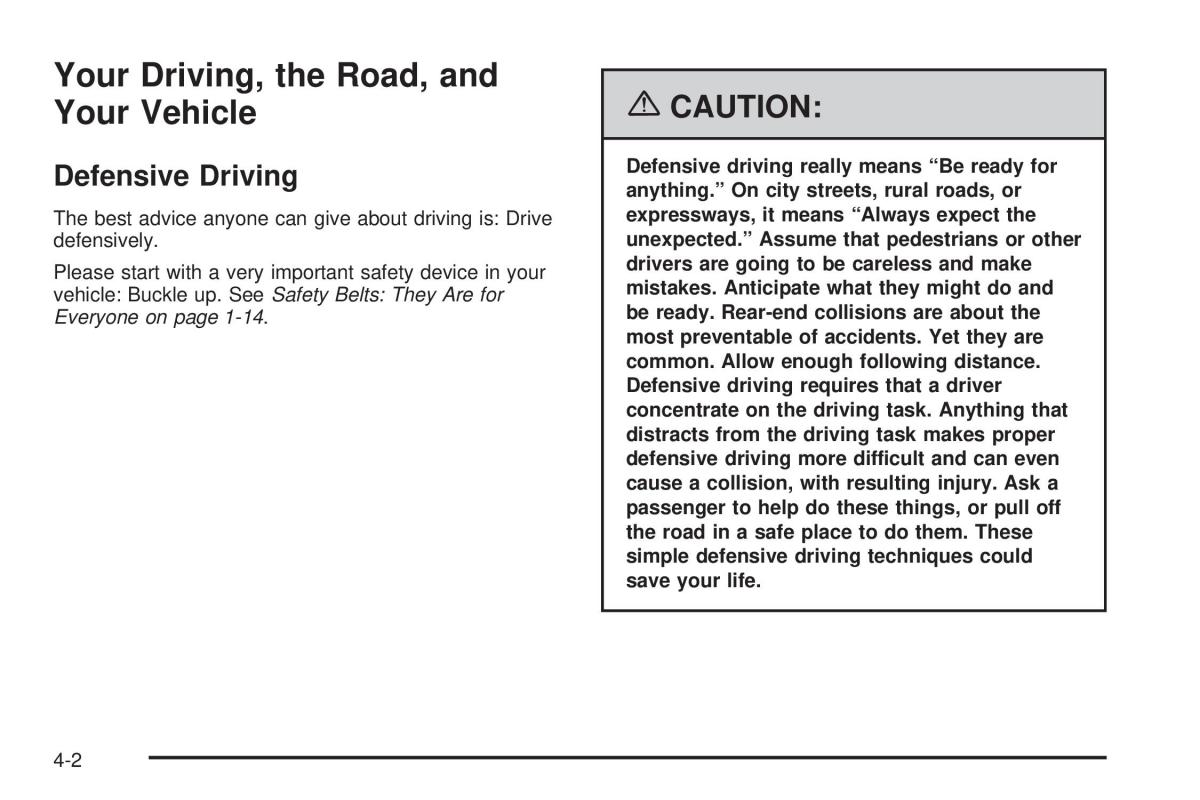 Hummer H2 owners manual / page 256