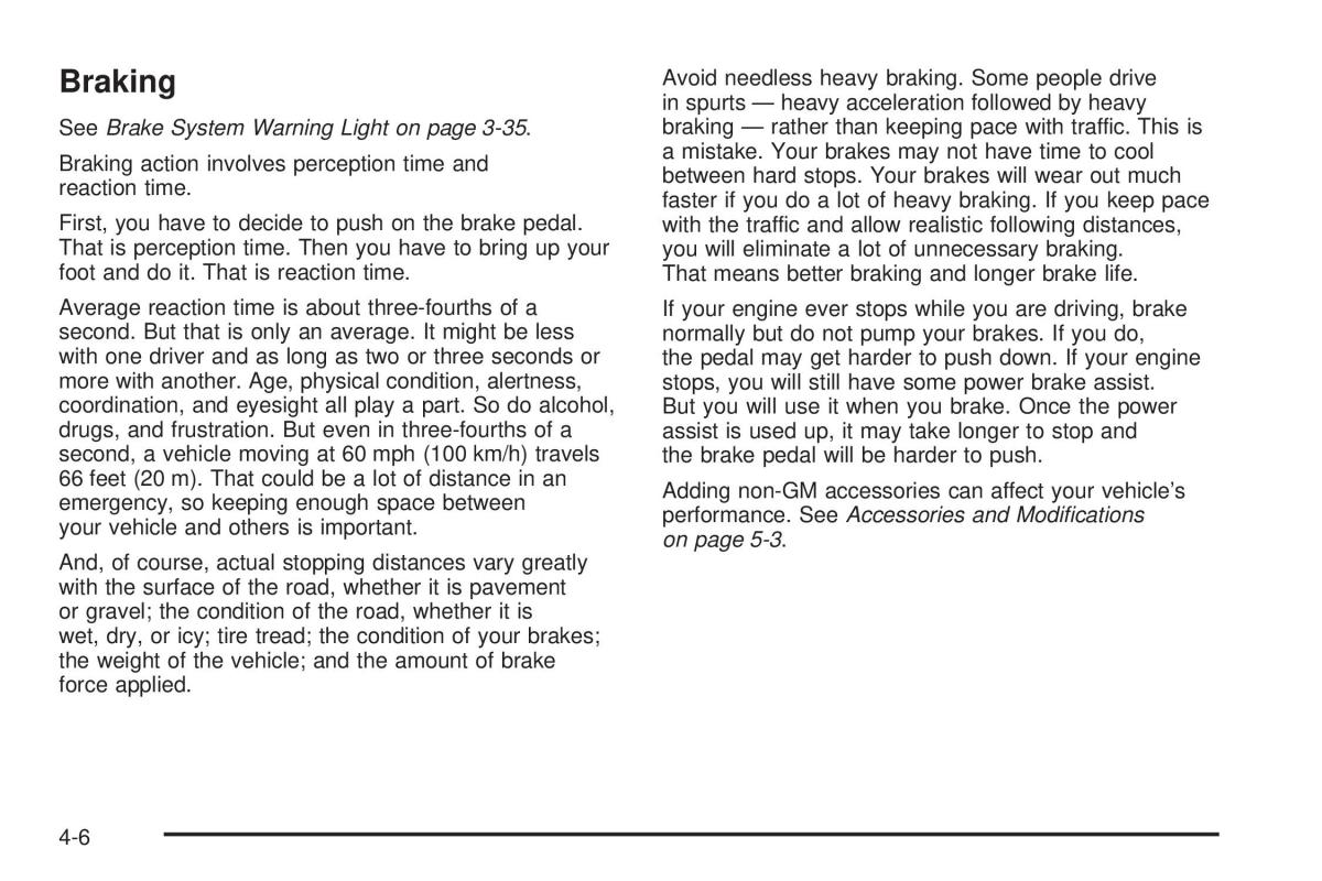 Hummer H2 owners manual / page 260