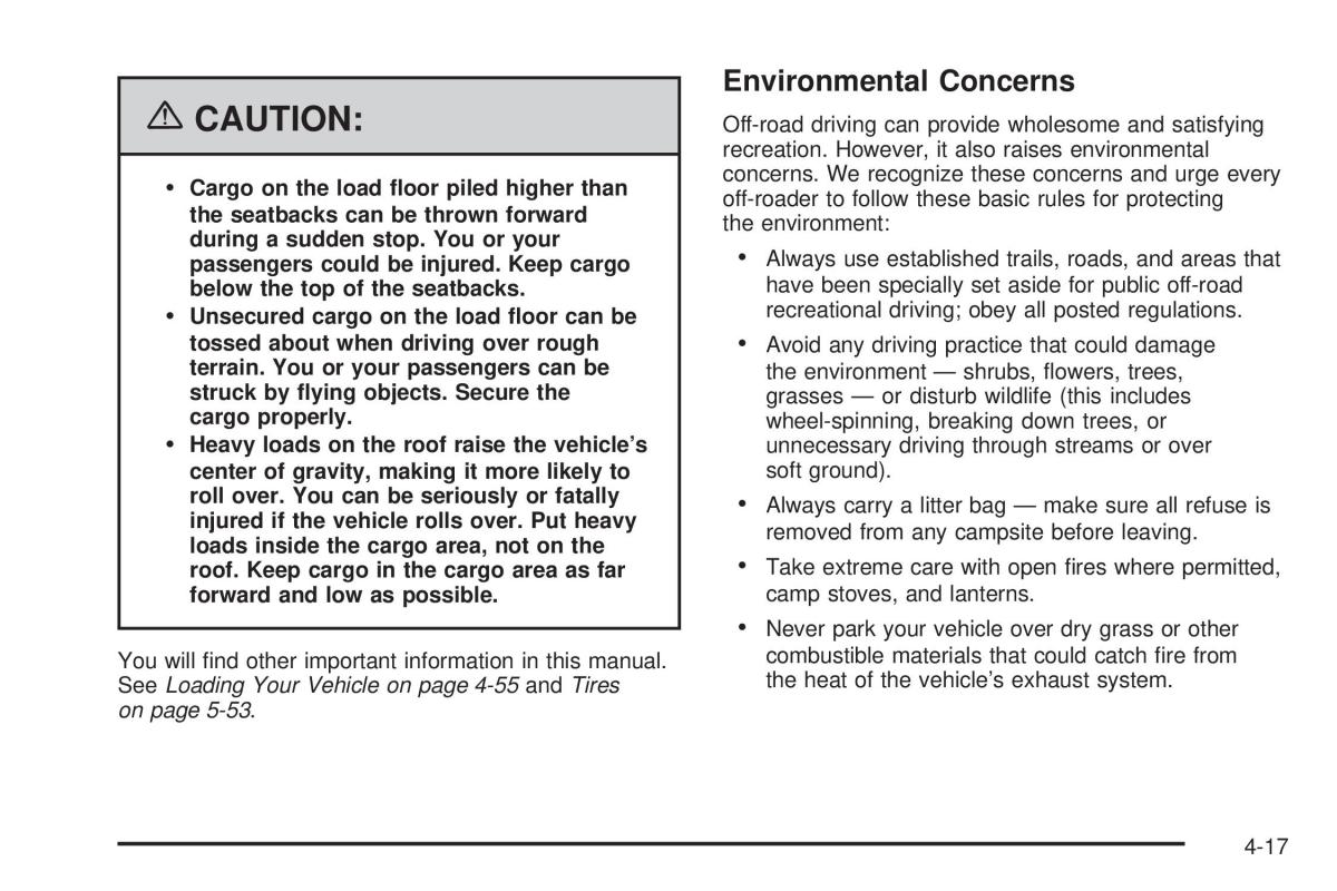 Hummer H2 owners manual / page 271