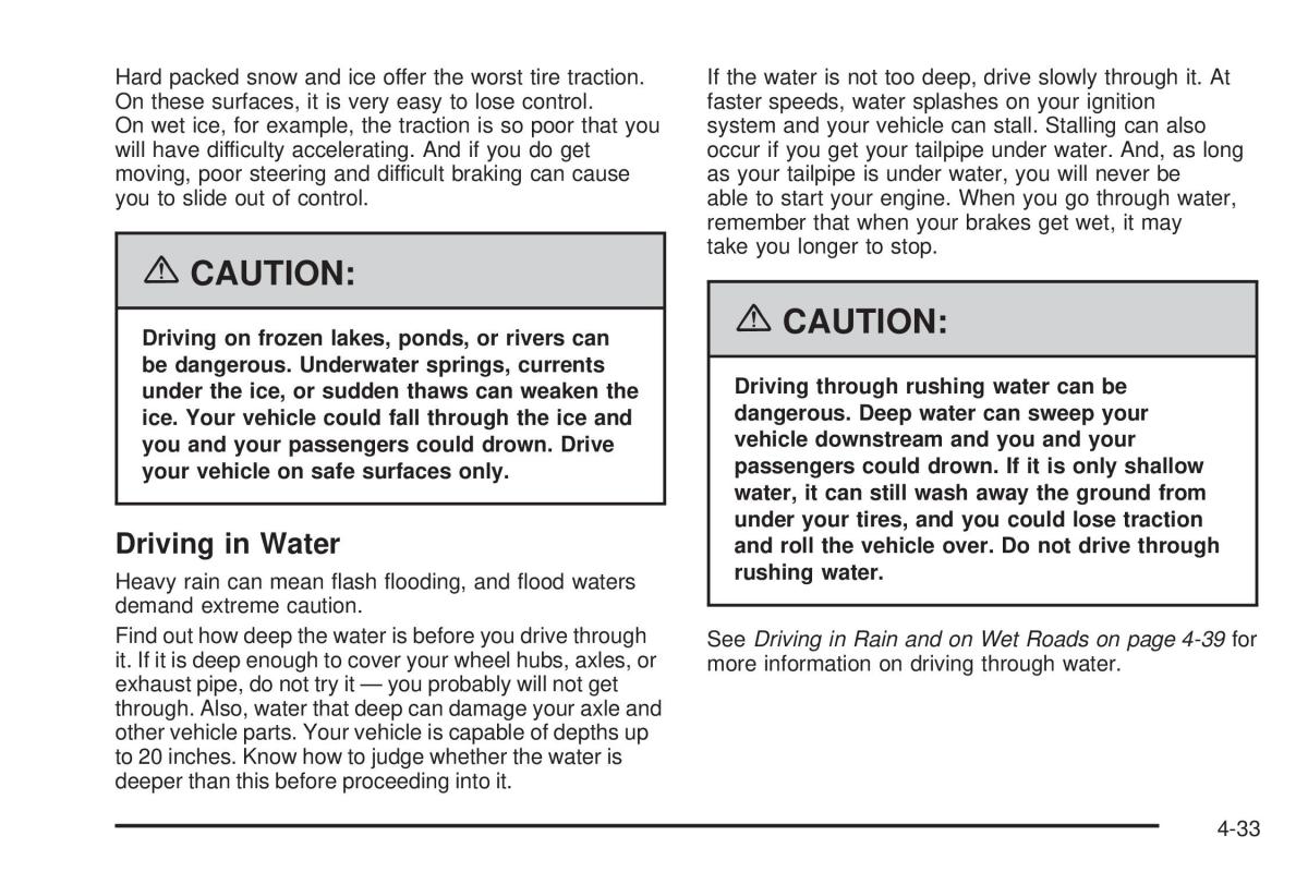 Hummer H2 owners manual / page 287