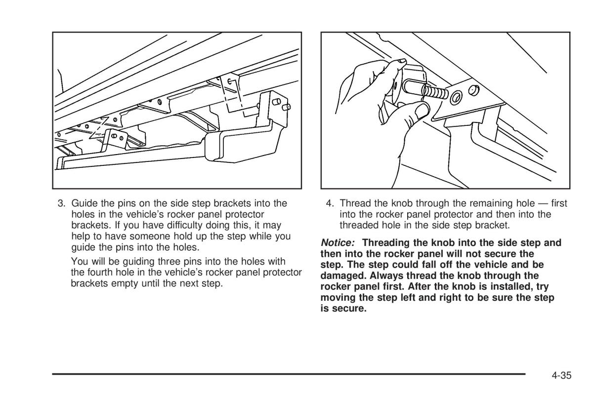 Hummer H2 owners manual / page 289