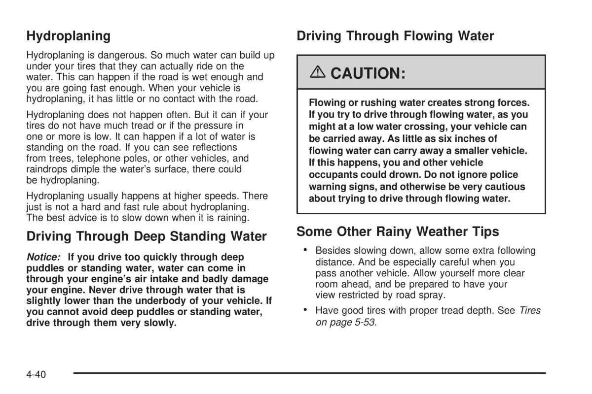 Hummer H2 owners manual / page 294