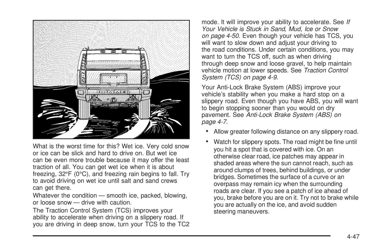 Hummer H2 owners manual / page 301