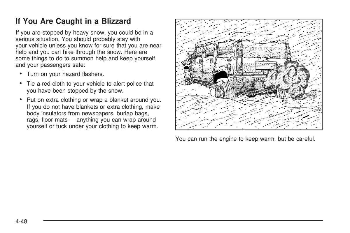 Hummer H2 owners manual / page 302