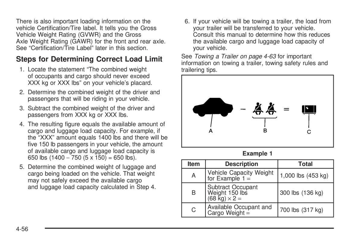 Hummer H2 owners manual / page 310