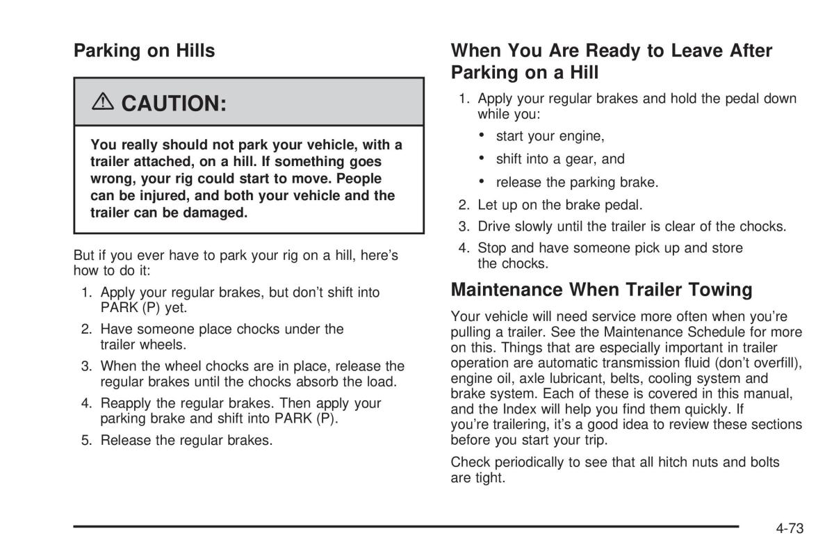 Hummer H2 owners manual / page 327