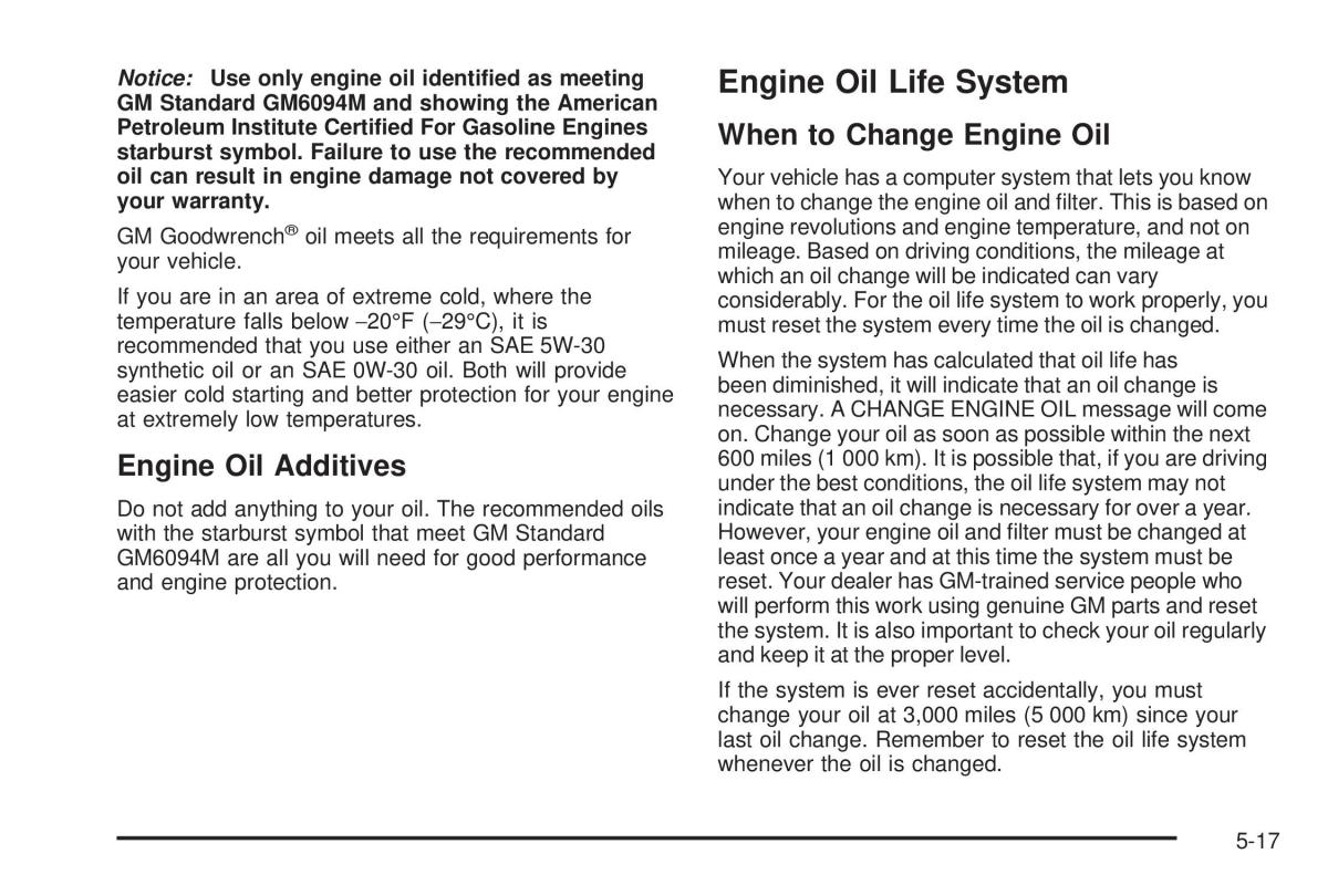 Hummer H2 owners manual / page 347