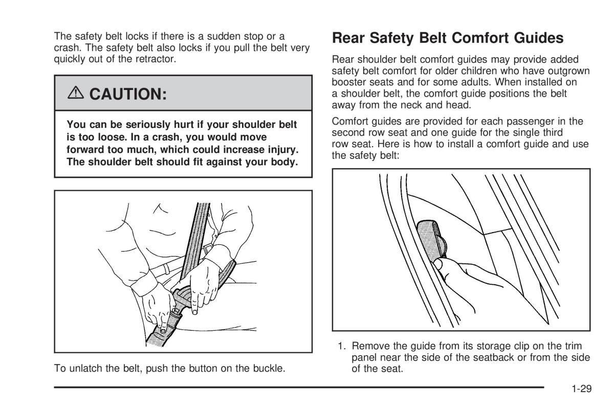 Hummer H2 owners manual / page 35