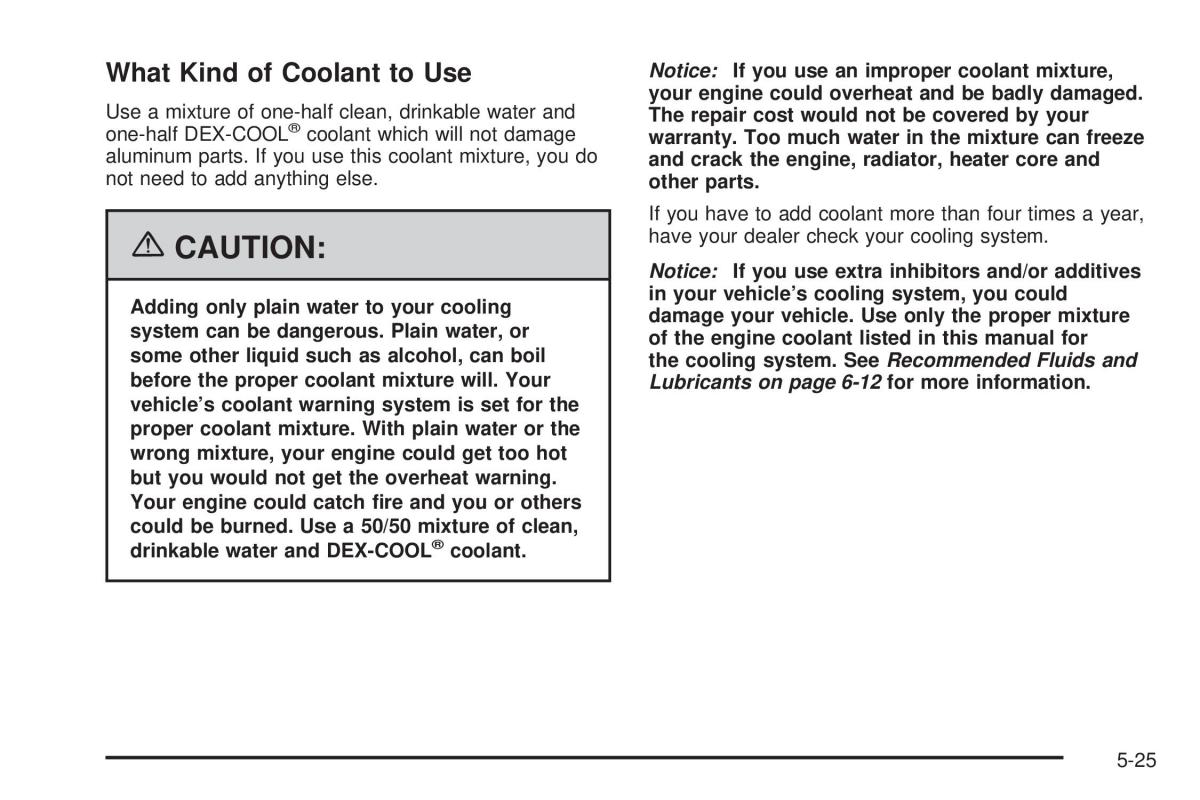 Hummer H2 owners manual / page 355