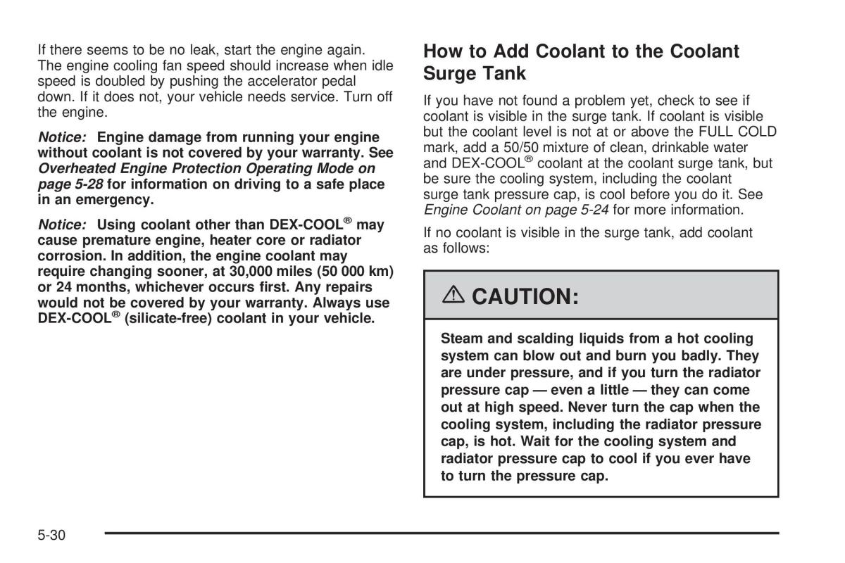 Hummer H2 owners manual / page 360