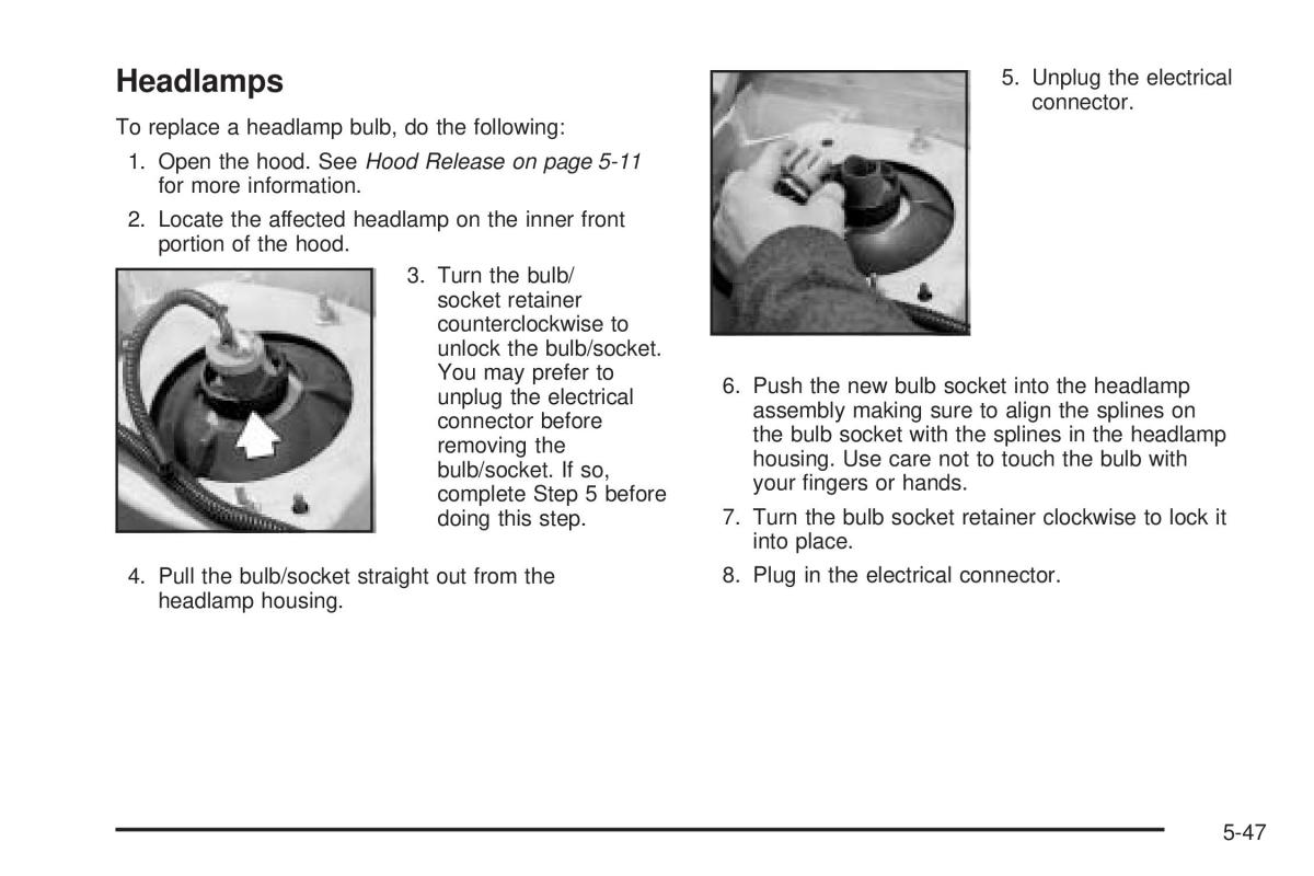 Hummer H2 owners manual / page 377