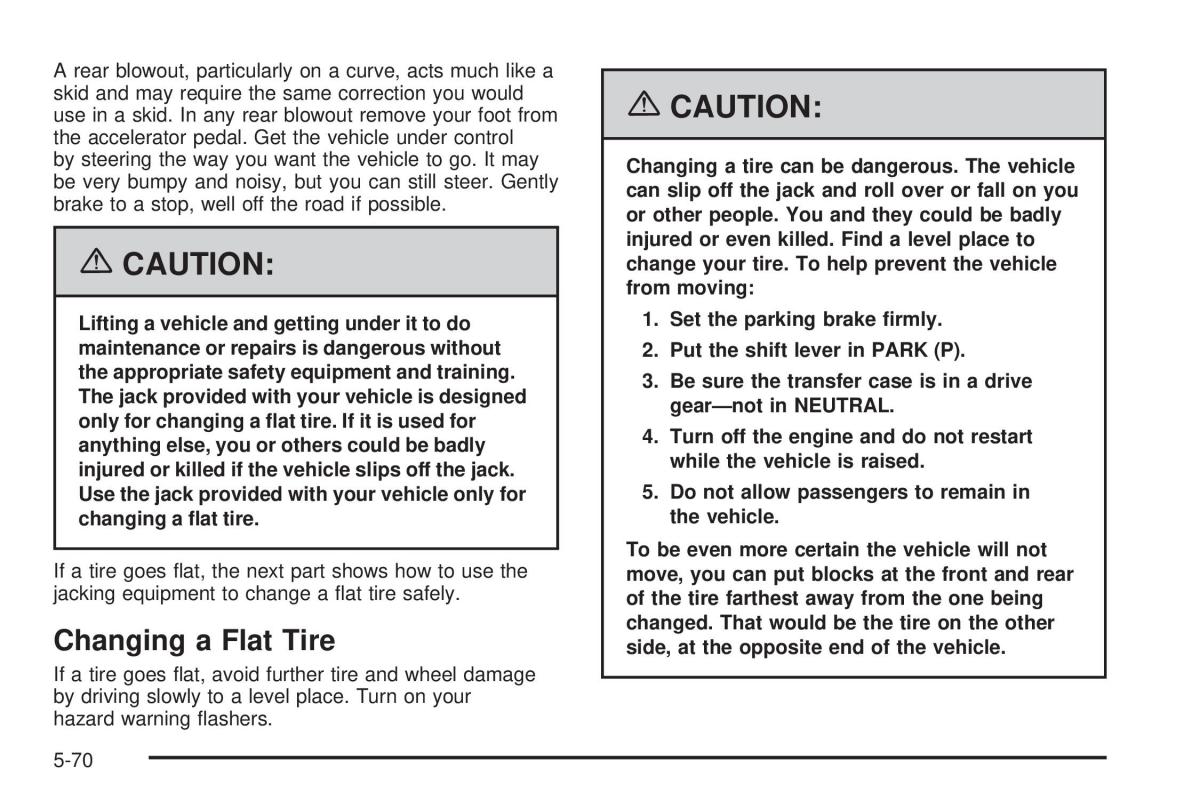 Hummer H2 owners manual / page 400