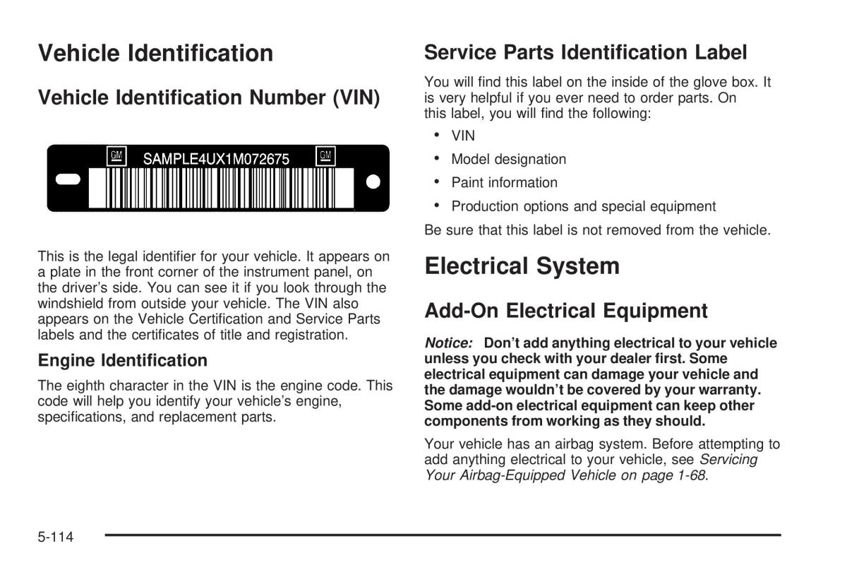 Hummer H2 owners manual / page 444