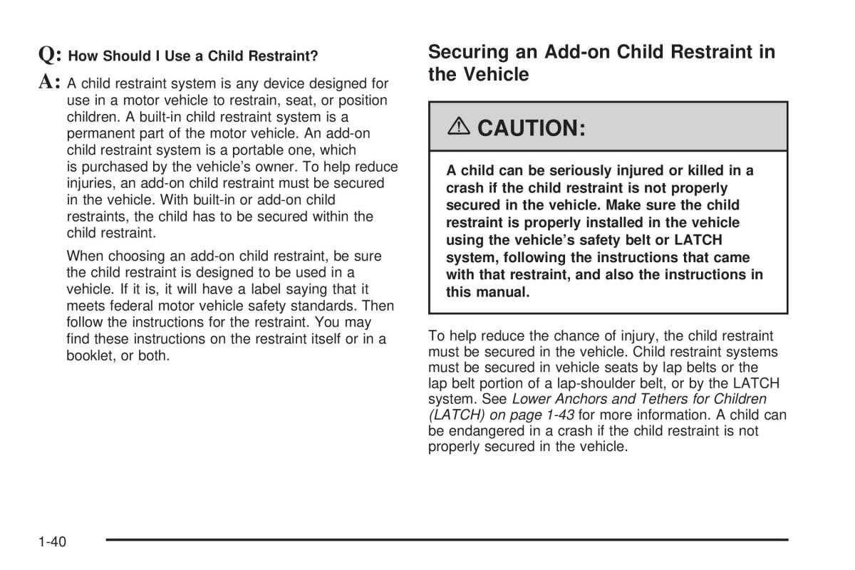 Hummer H2 owners manual / page 46