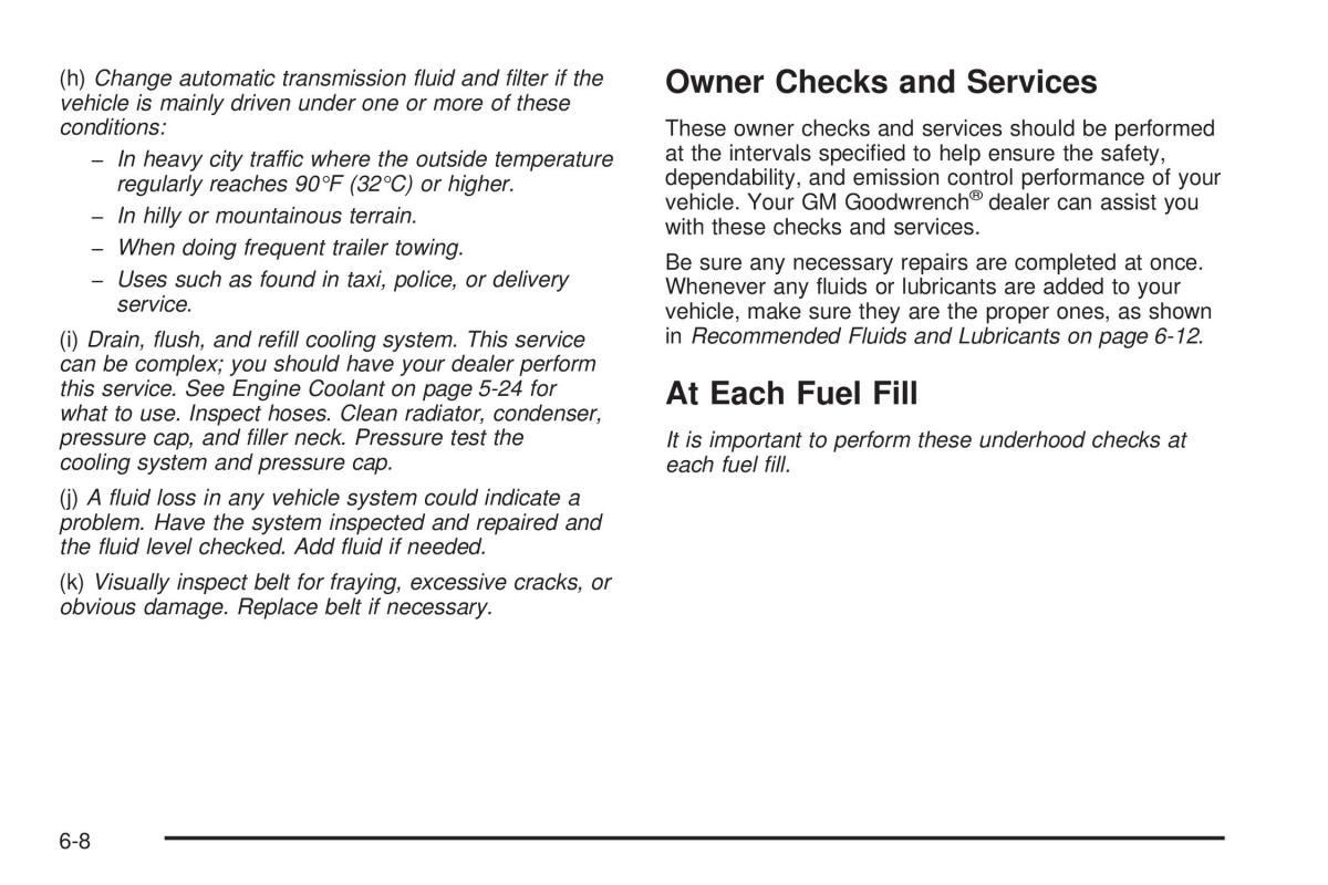 Hummer H2 owners manual / page 462