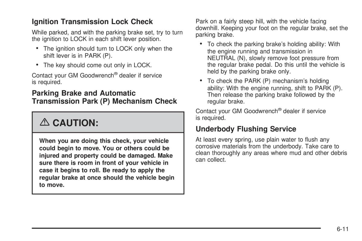 Hummer H2 owners manual / page 465