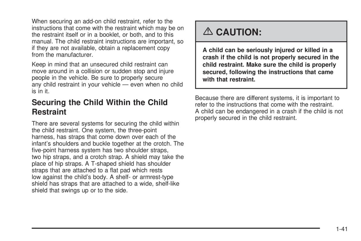 Hummer H2 owners manual / page 47