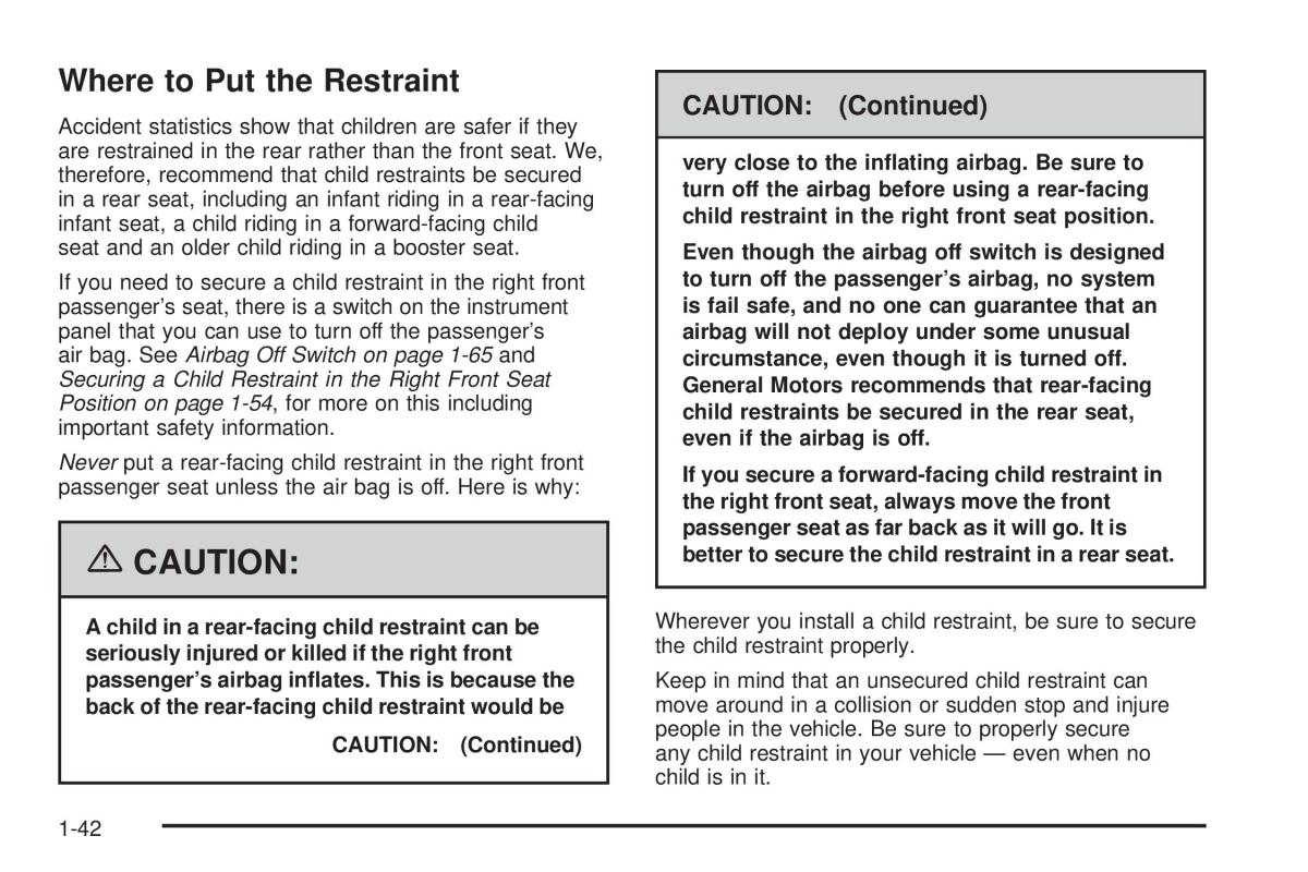 Hummer H2 owners manual / page 48