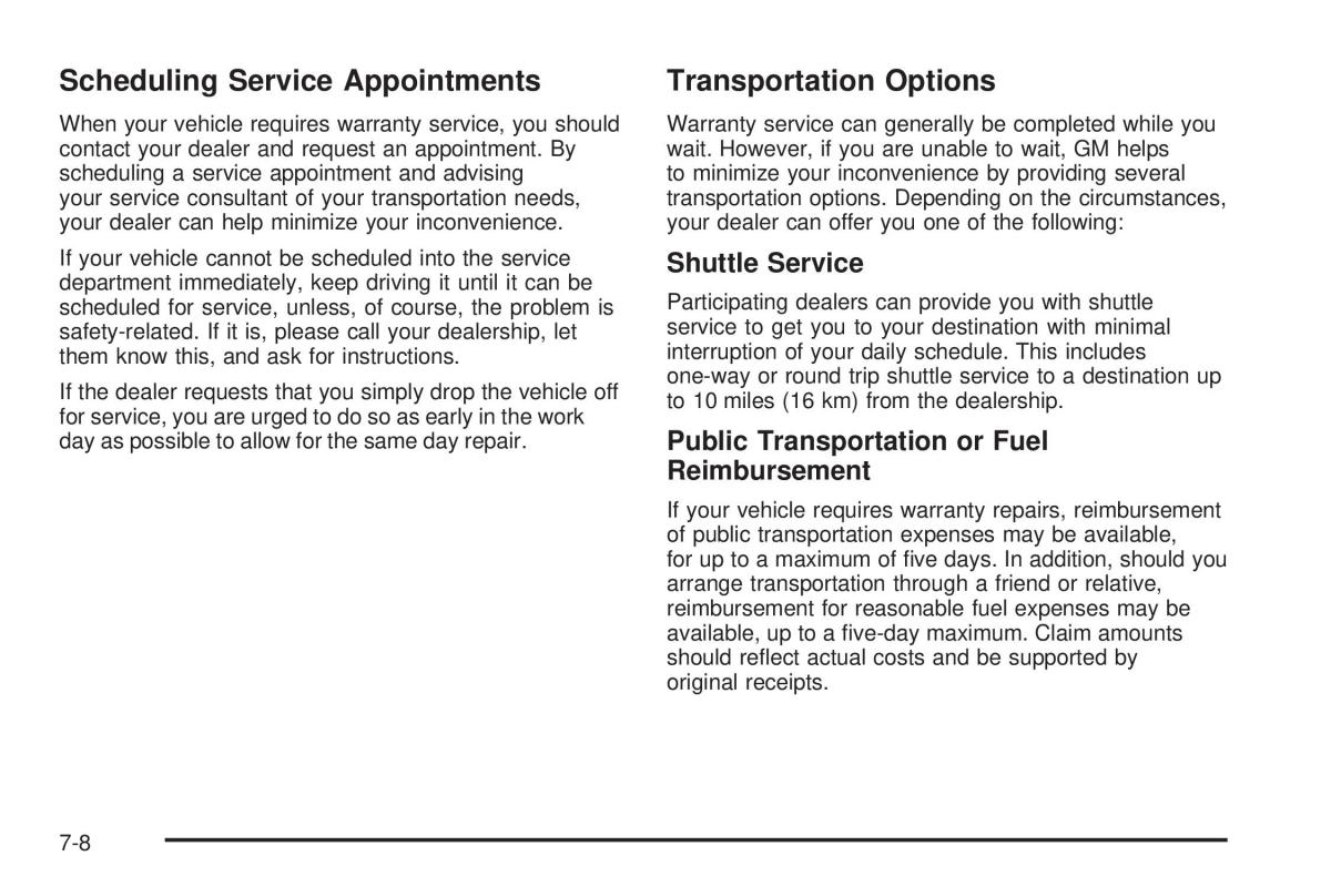 Hummer H2 owners manual / page 480