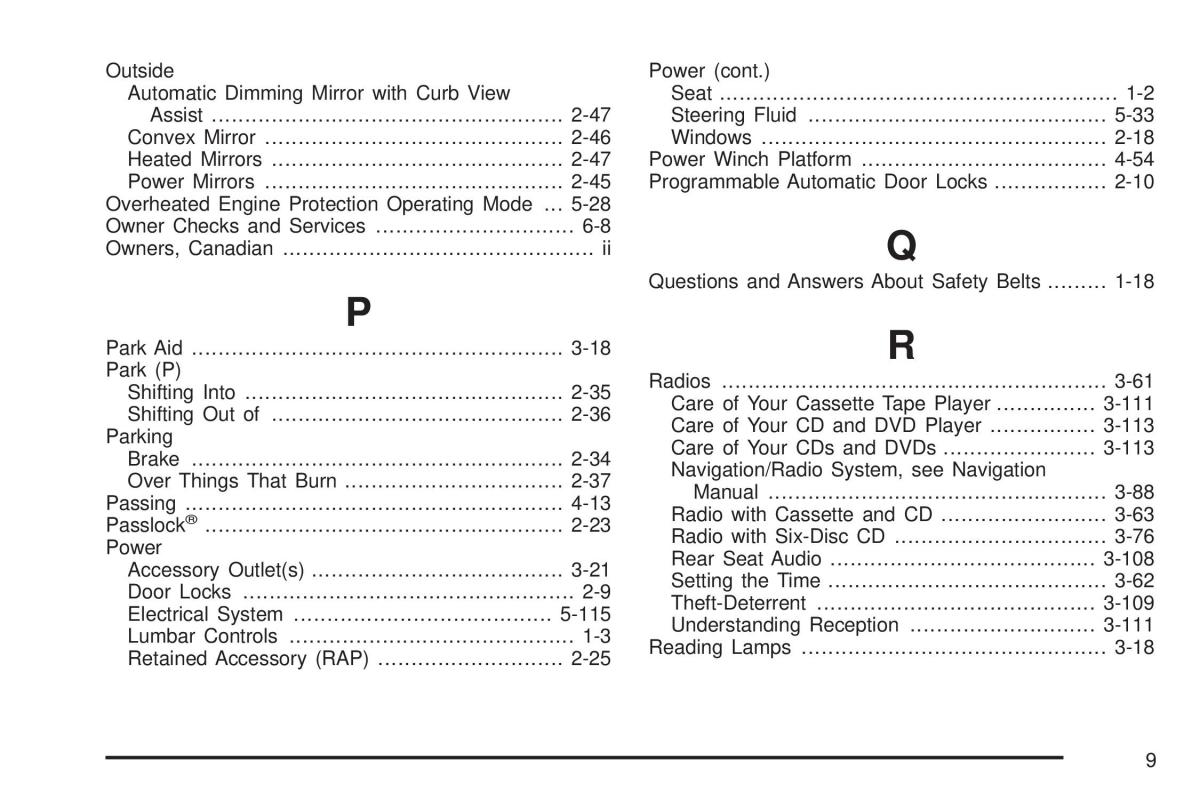 Hummer H2 owners manual / page 497