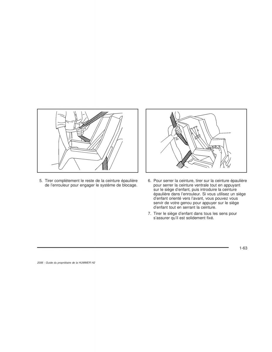 manual  Hummer H2 manuel du proprietaire / page 70