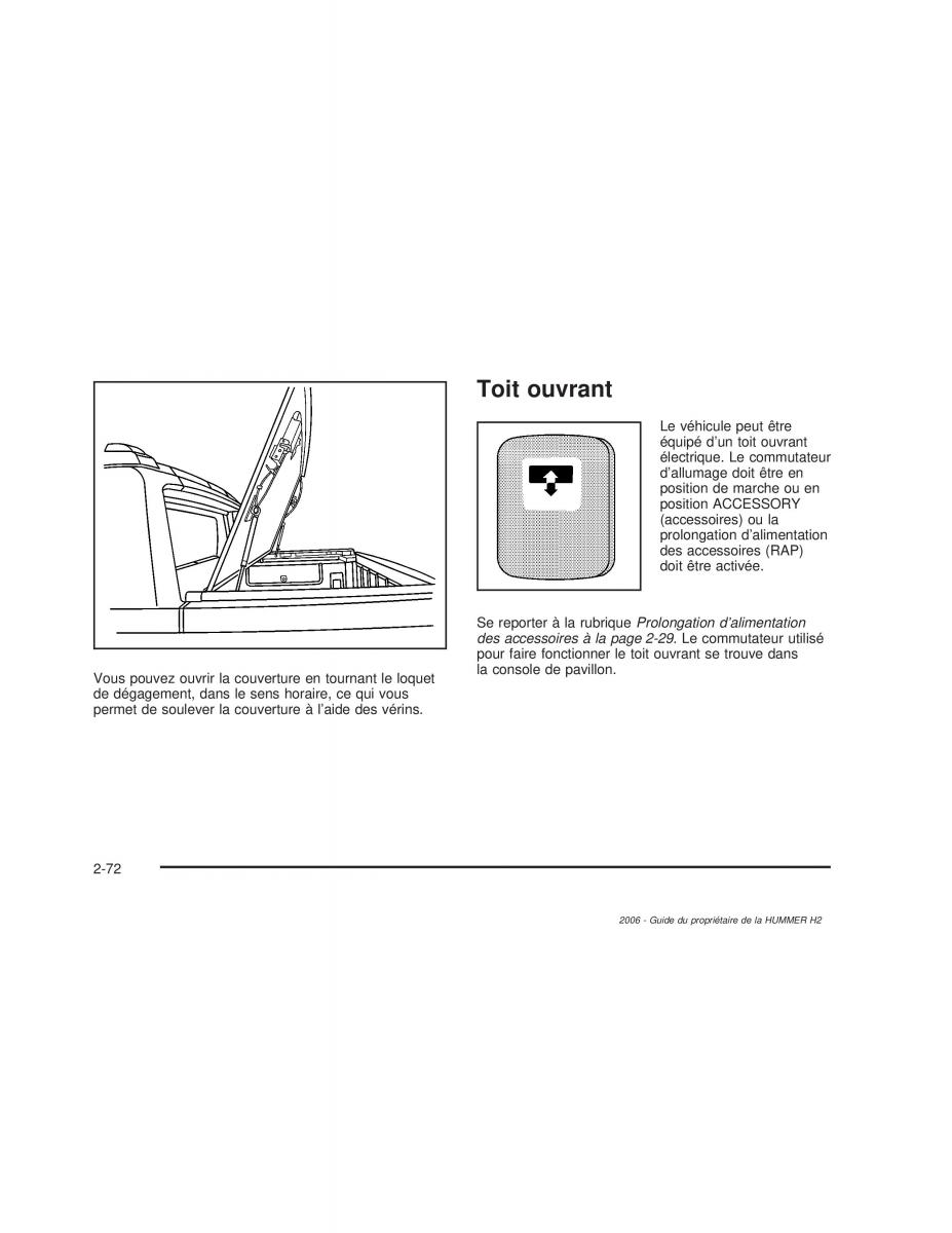 manual  Hummer H2 manuel du proprietaire / page 157