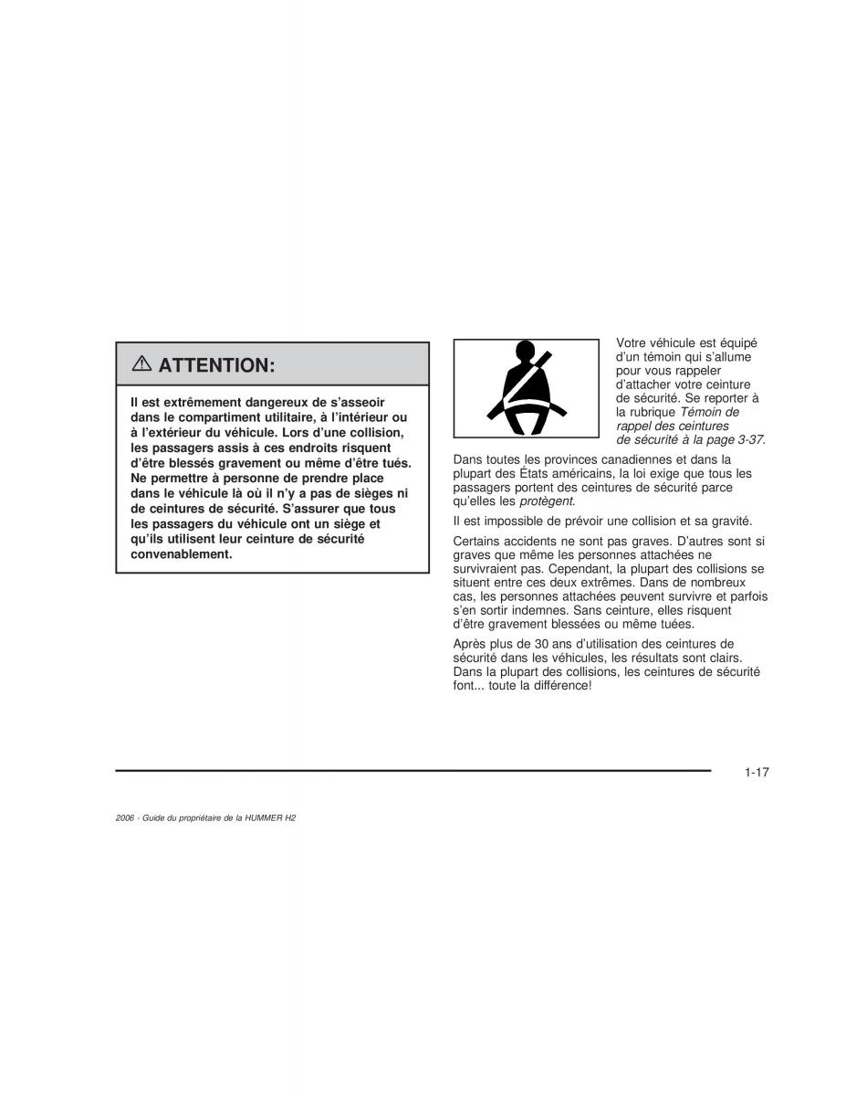 manual  Hummer H2 manuel du proprietaire / page 24