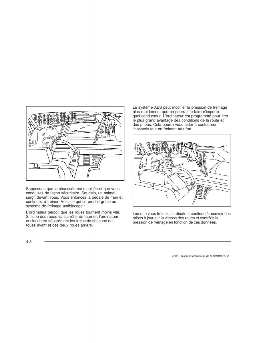 manual  Hummer H2 manuel du proprietaire / page 309