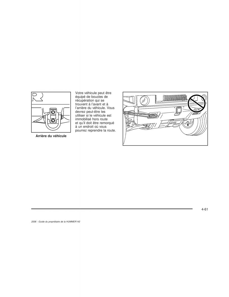 manual  Hummer H2 manuel du proprietaire / page 362