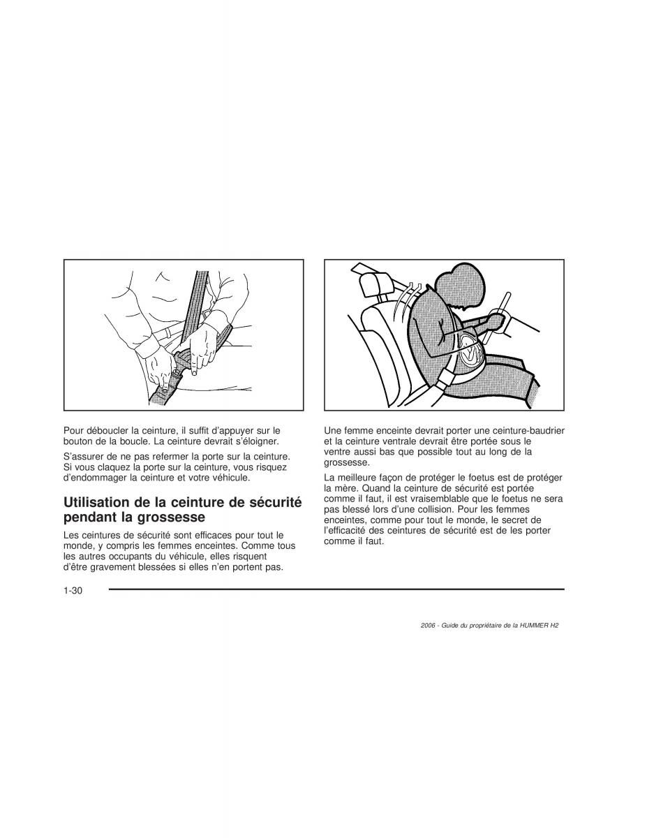 manual  Hummer H2 manuel du proprietaire / page 37