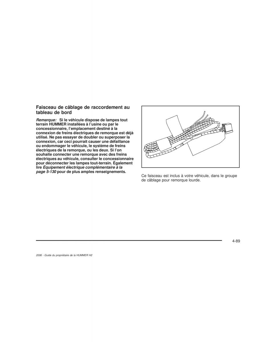 manual  Hummer H2 manuel du proprietaire / page 390