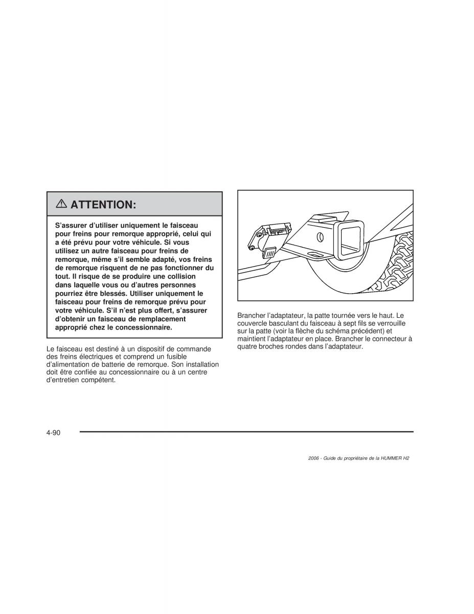 manual  Hummer H2 manuel du proprietaire / page 391