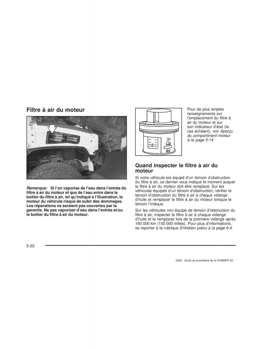 manual  Hummer H2 manuel du proprietaire / page 413