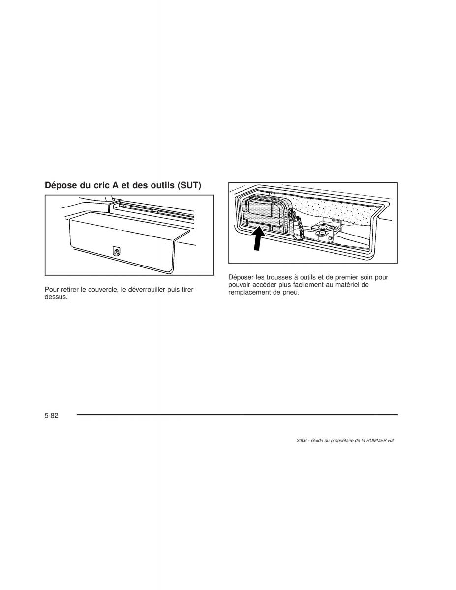 manual  Hummer H2 manuel du proprietaire / page 475