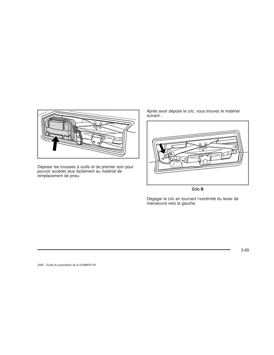 manual  Hummer H2 manuel du proprietaire / page 478