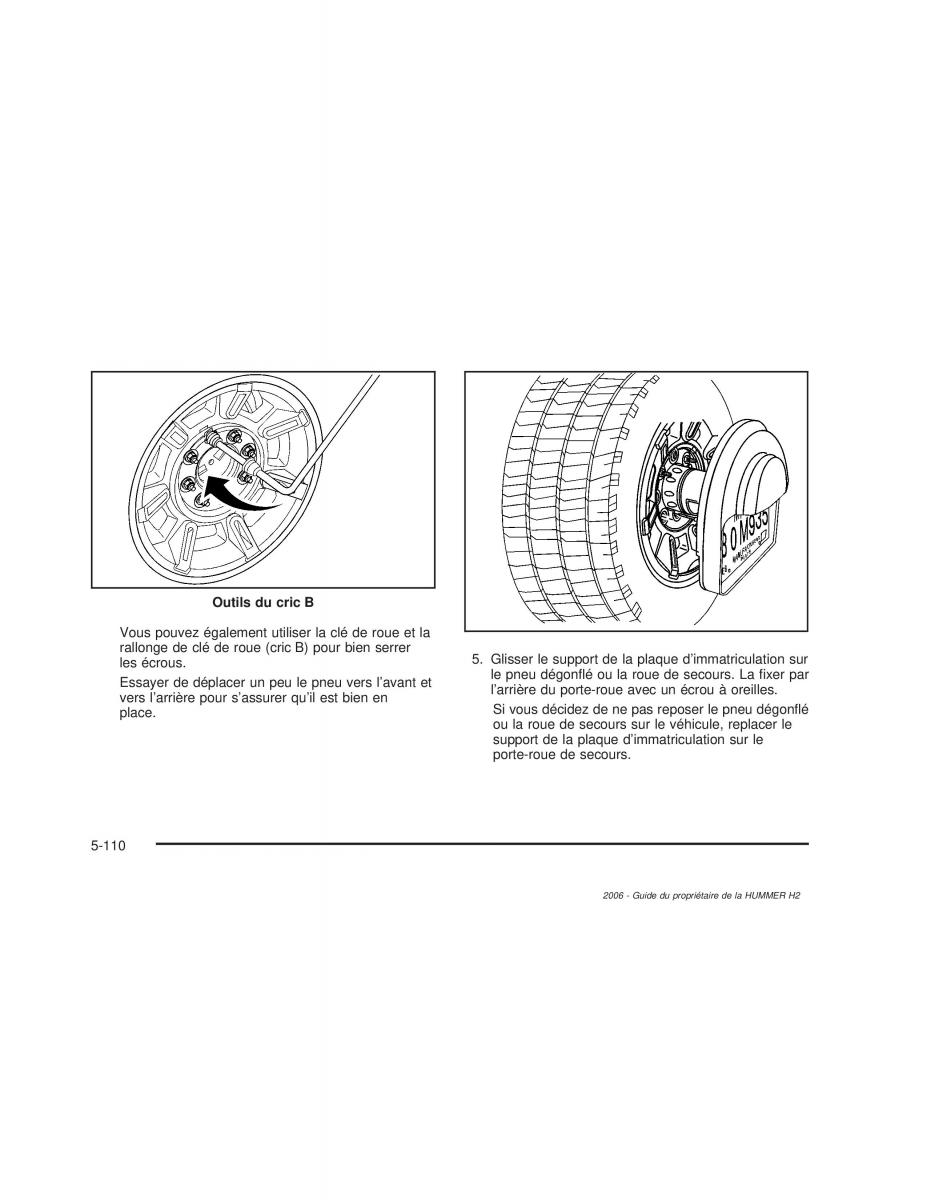 manual  Hummer H2 manuel du proprietaire / page 503