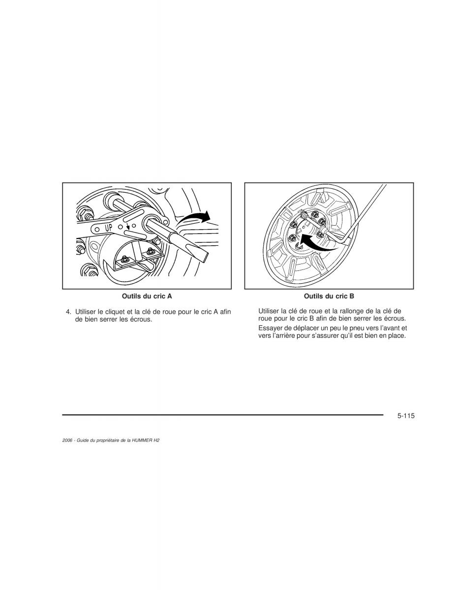 manual  Hummer H2 manuel du proprietaire / page 508