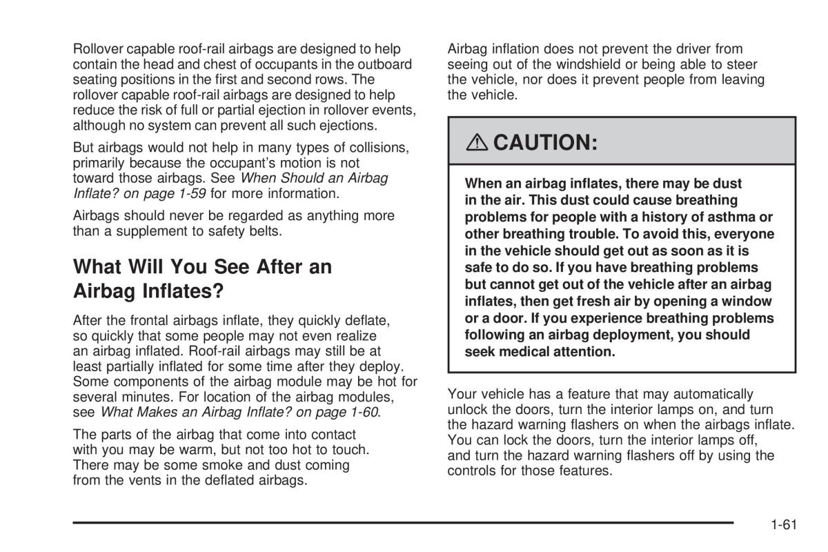 Hummer H3 owners manual / page 65