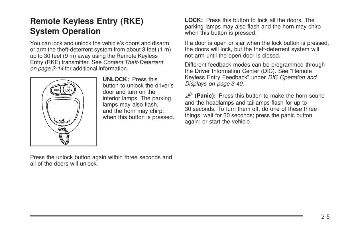 Hummer H3 owners manual / page 79