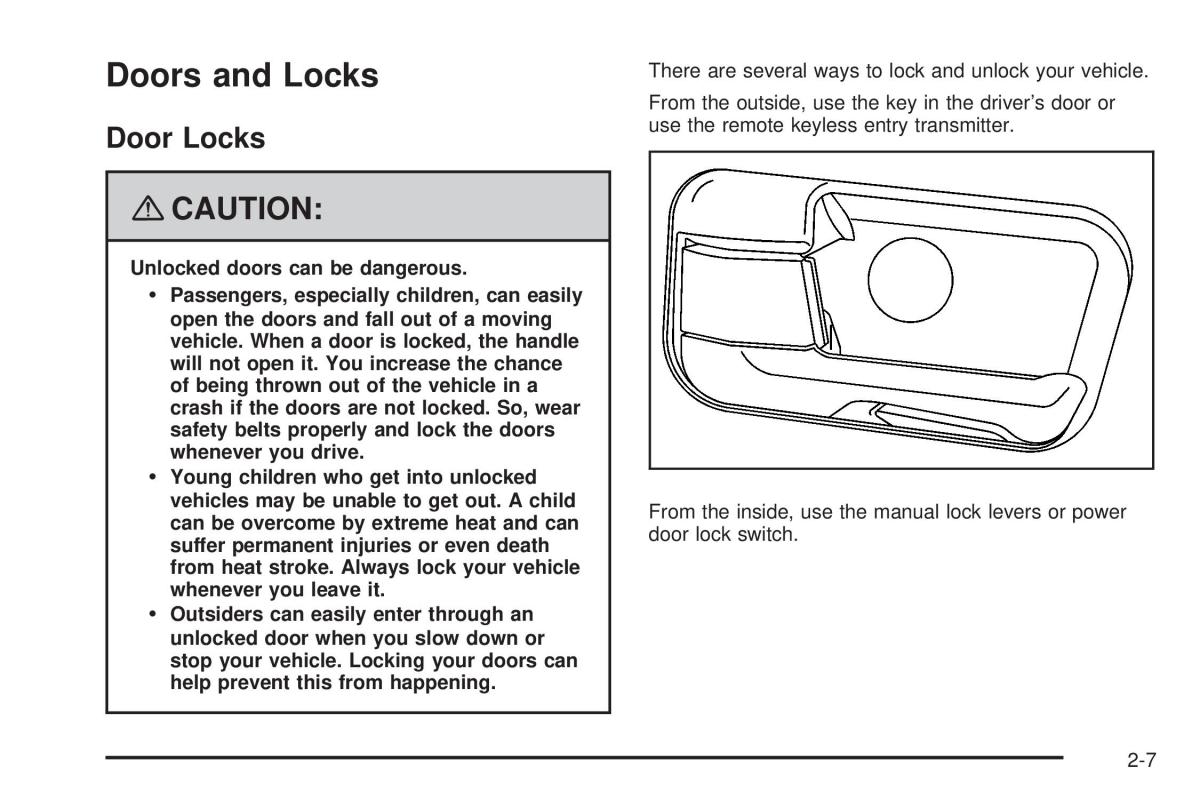 Hummer H3 owners manual / page 81