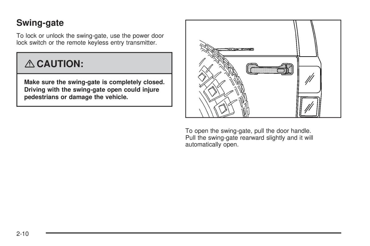 Hummer H3 owners manual / page 84