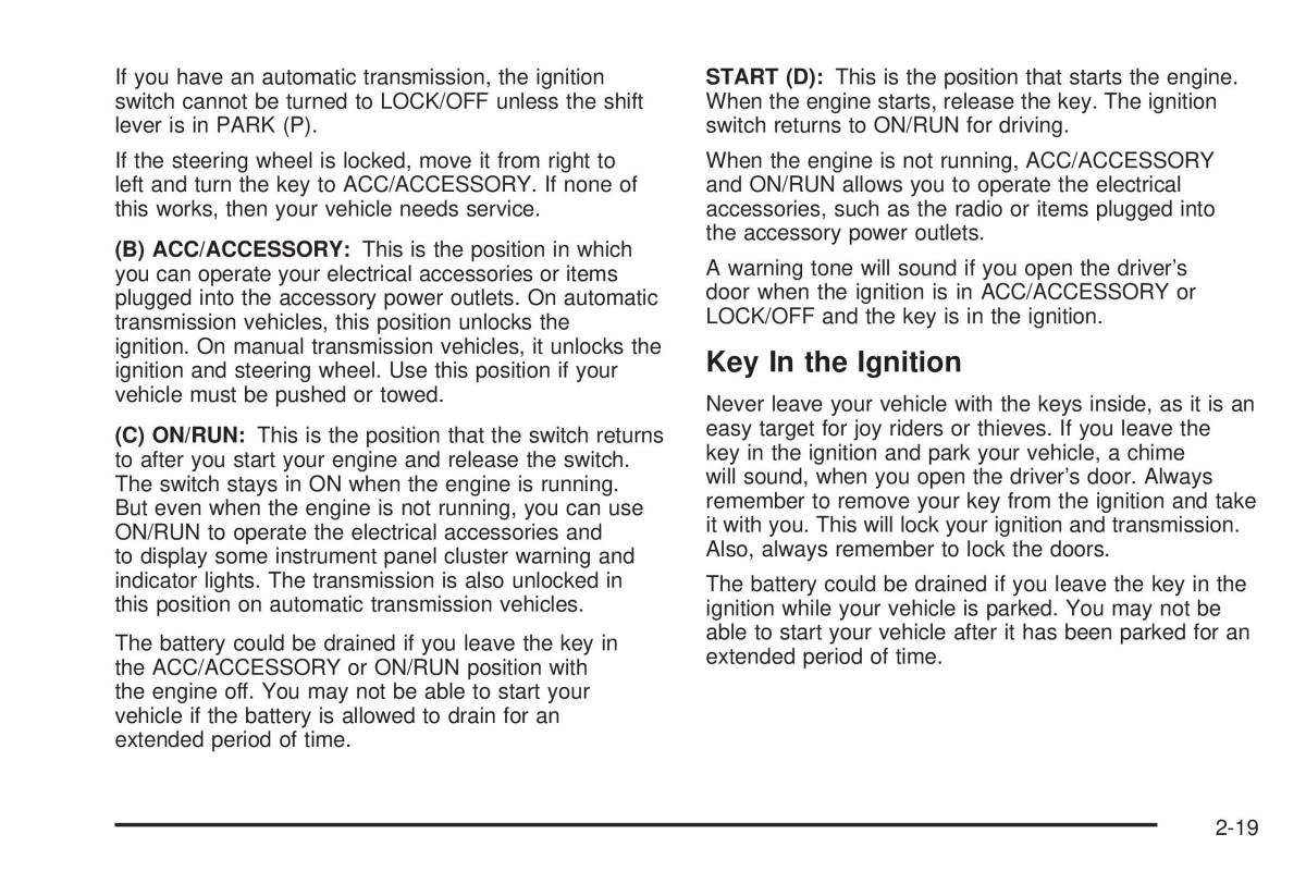 Hummer H3 owners manual / page 93