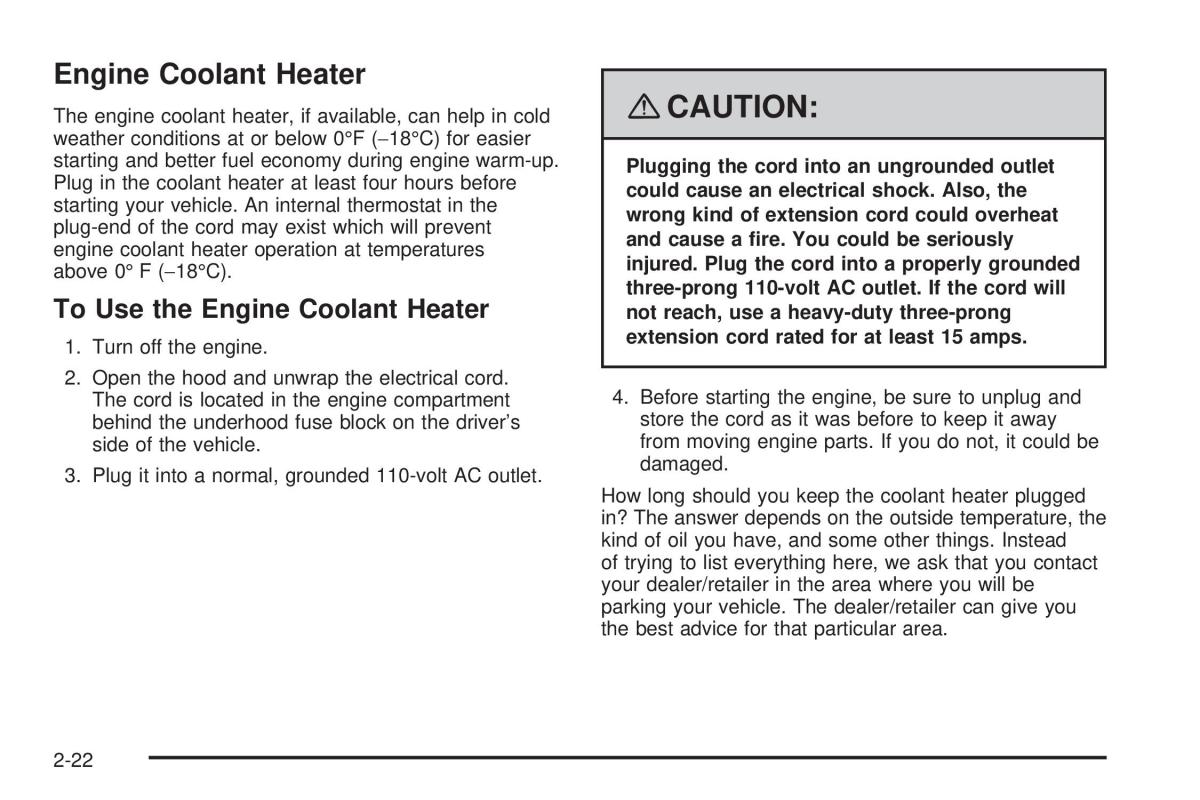 Hummer H3 owners manual / page 96