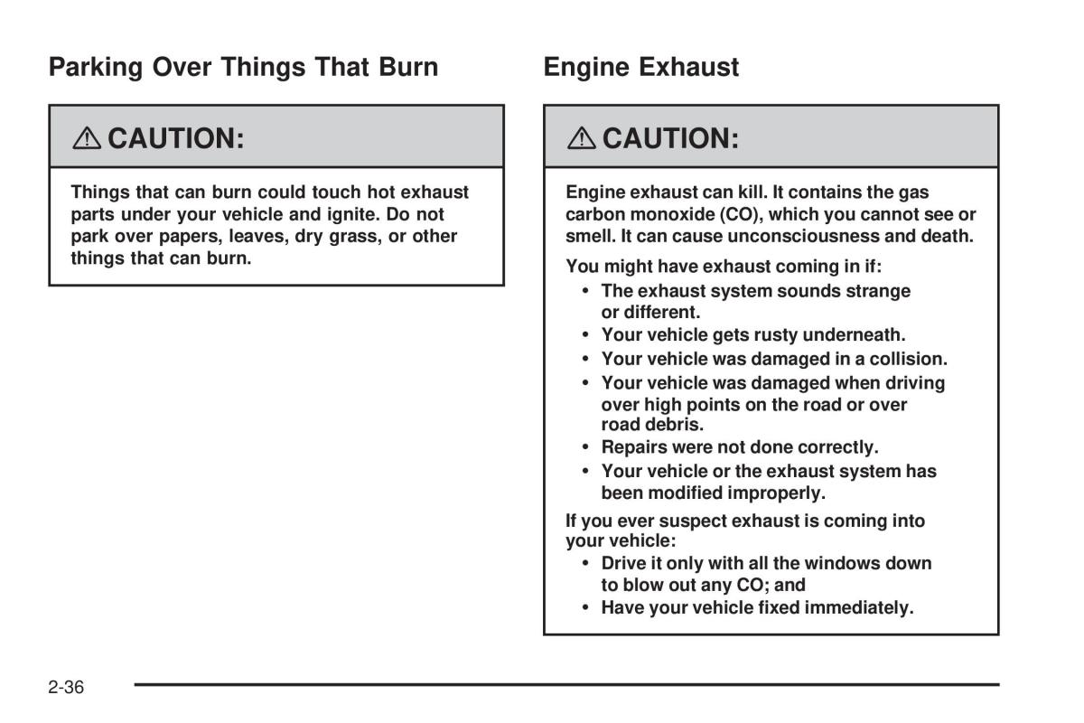 Hummer H3 owners manual / page 110