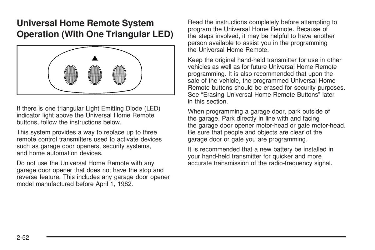 Hummer H3 owners manual / page 126