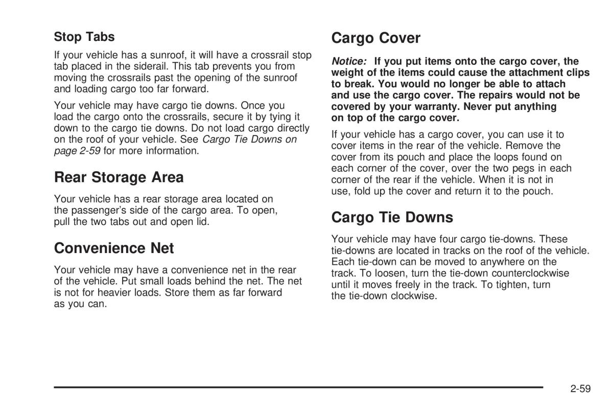 Hummer H3 owners manual / page 133