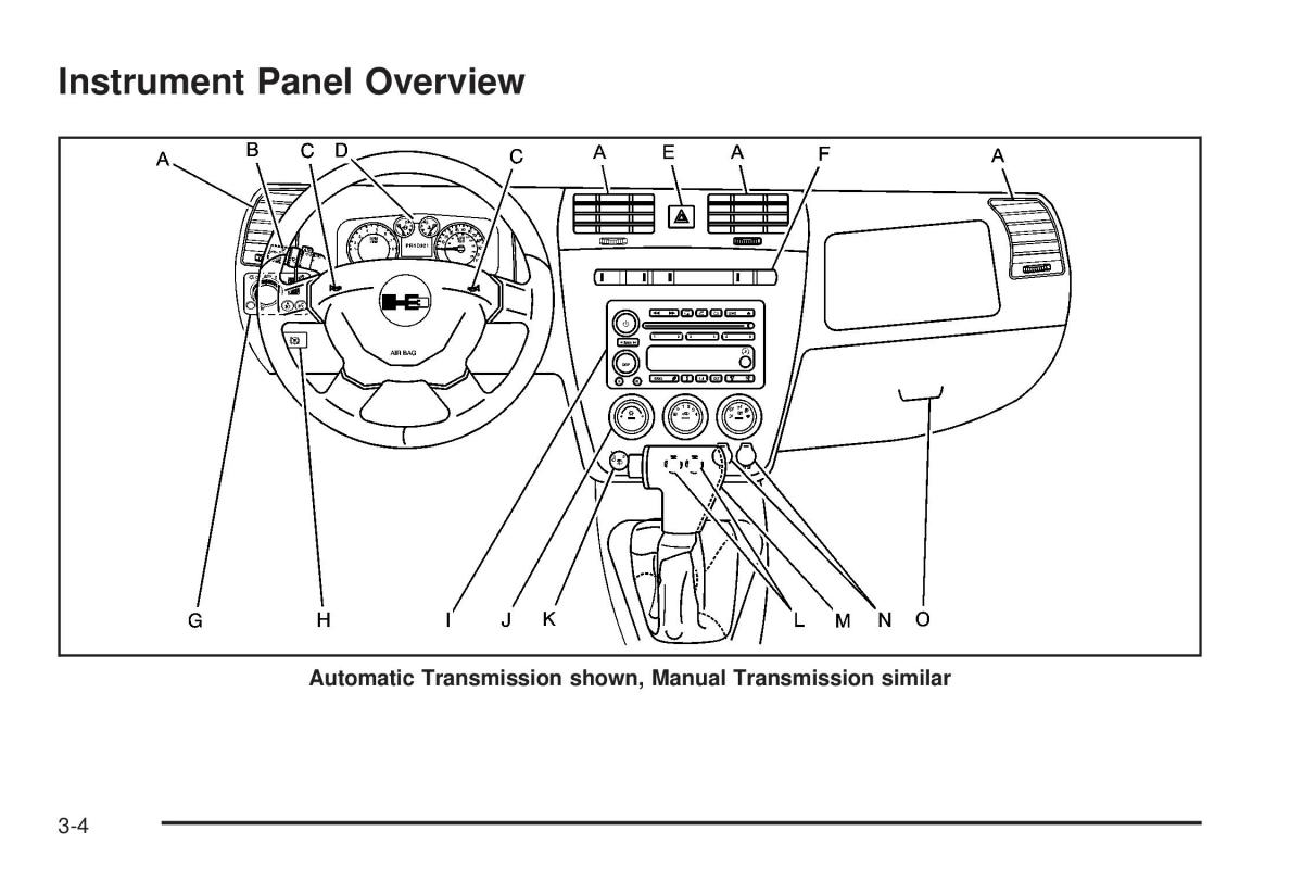 Hummer H3 owners manual / page 138