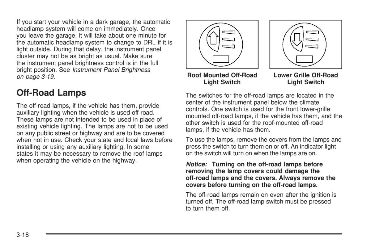 Hummer H3 owners manual / page 152