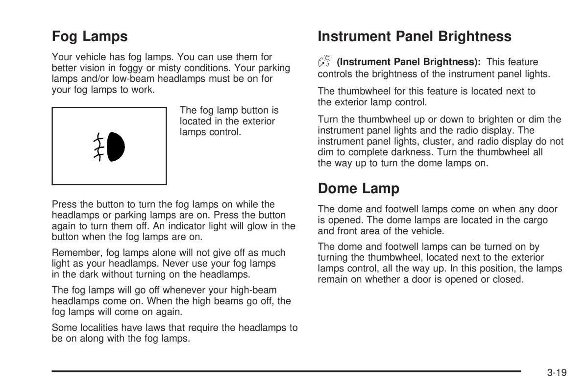 Hummer H3 owners manual / page 153