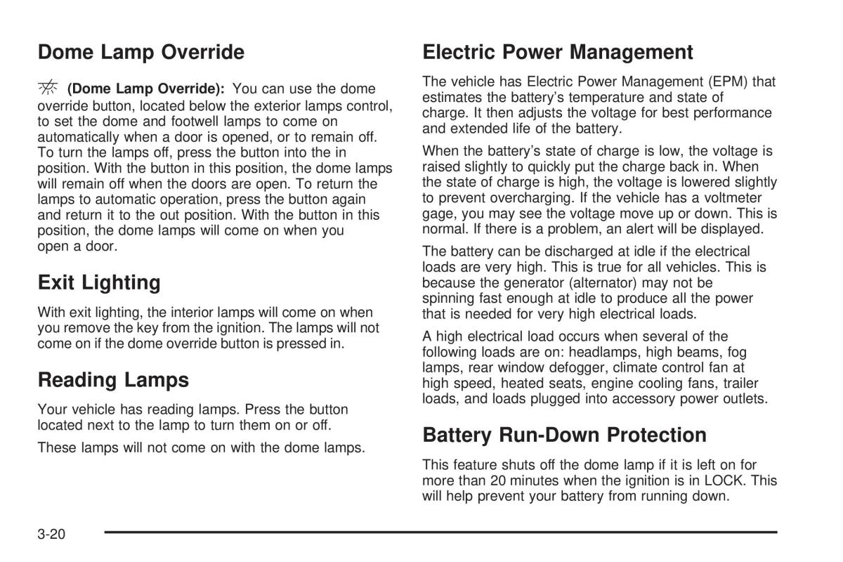 Hummer H3 owners manual / page 154